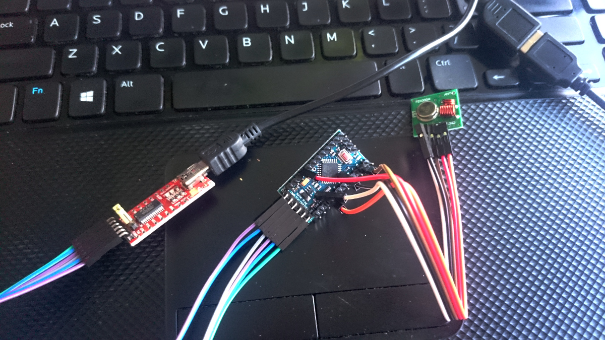 Jammer 433MHz Arduino Mini Pro BlogTech.PL DIY / IT / Arduino